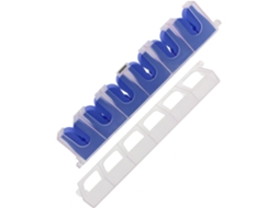 Suporte para Vara de Pesca S/MARCA, 34,5 cm, suporta até 6 conjuntos e carretilhas