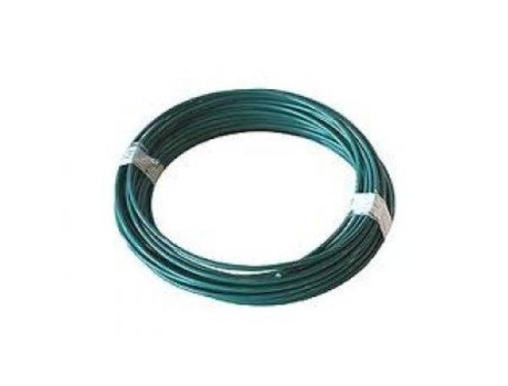 Alambre 3mm.plastificado verde r/25kg.