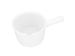 Cucharón De Plástico Com Cabo Curto Para Jardim Agricultura Banho Cozinha Verduras Branco