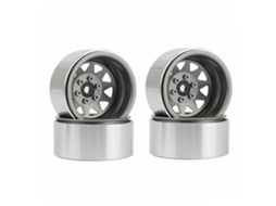 Rines De Aleación De Aluminio Beadlock De 2.2 Pulgadas, Hub, 4 Piezas Para Trax4 Scx10 90046 Axi03007 Coche Rc 1/10