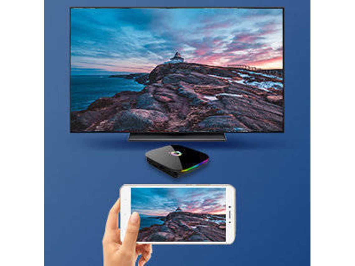 Box Smart TV YDCY QPLUS 7.12W (Android 6K Ultra HD 4 GB RAM Wi