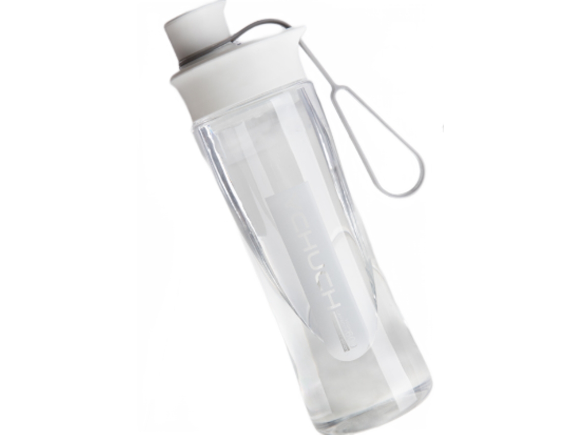 Garrafa de água, coqueteleira de proteínas, garrafa portátil para esportes e camping. Brilvibera