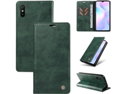Capa Para Xiaomi Redmi 9a, Capa Carteira Em Couro Pu Resistente A Impactos, Capa Dobrável Flip Resistente A Impactos
