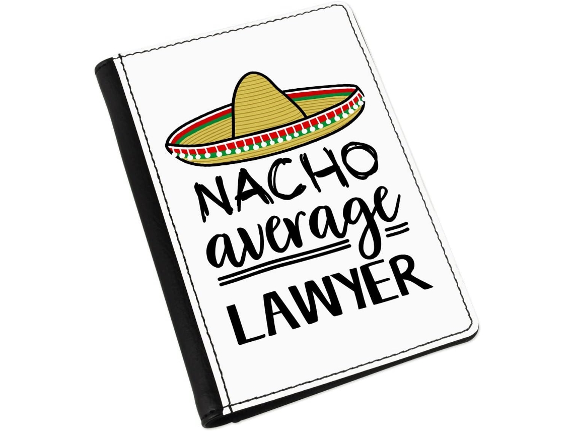 Porta Passaporte Gift Base Nacho Tamanho Médio com Estampa de