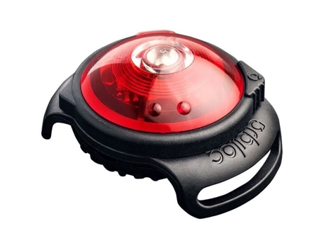 Luz De Segurança Orbiloc Vermelha Led Visível Até 5 Km Para Cão