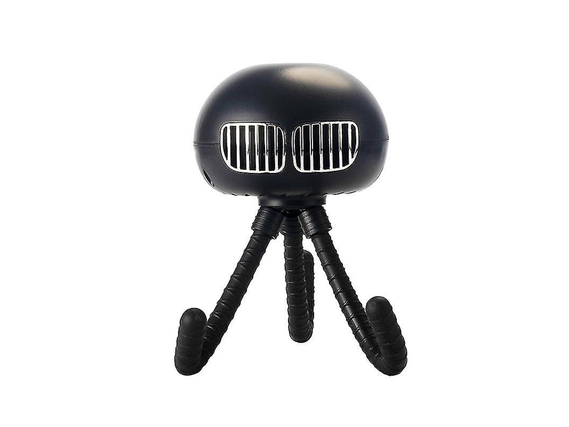 Mini Ventilador de Mão com Clipe, Preto MDUG
