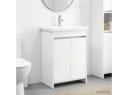 Vidaxl Conjunto De Móveis Para Banheiro Branco 81 X 40 X 84,5 Cm