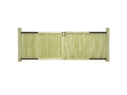 Garden Gate, Garden Gates Vidaxl Verde Madeira De Pinho (300 X 100 Cm)