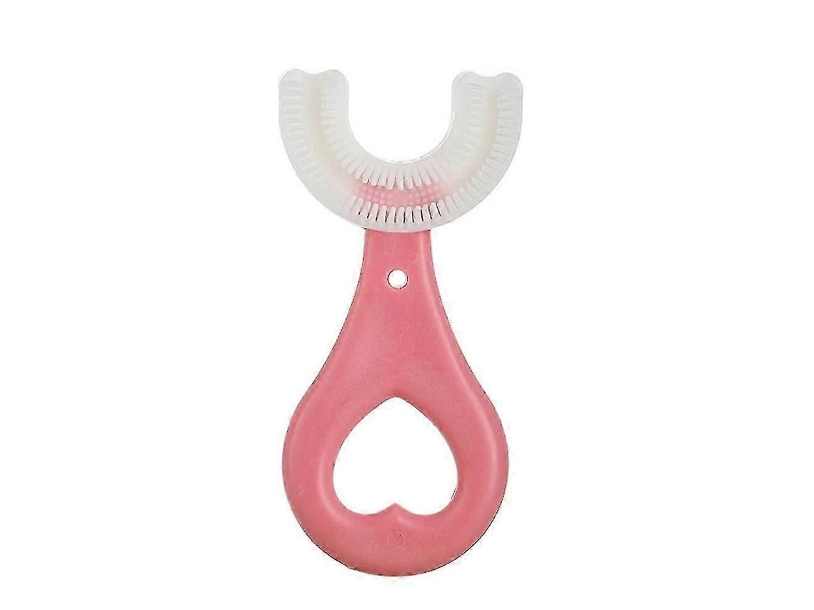 Escova de Dentes Infantil Silicone em Formato U para Crianças 2 a 12 Anos. GOKOCO