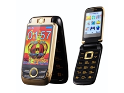 Telefone Móvel de Duplo Ecrã Flip LAXISCREED