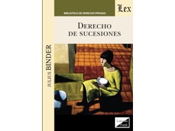 Livro Derecho De Sucesiones de Julius Binder (Português)