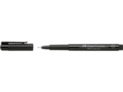Caneta de Tinta FABER-CASTELL Caneta Artística Pitt Preta