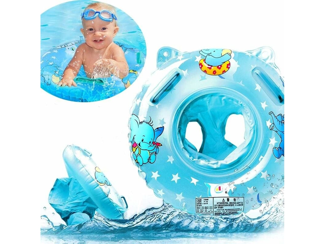 Boia De Natação Para Bebês De 6 A 36 Meses, Barco Inflável Para Piscina De Bebês Com Assento Flutuante, Acessórios Para Piscina, P Slowmoose
