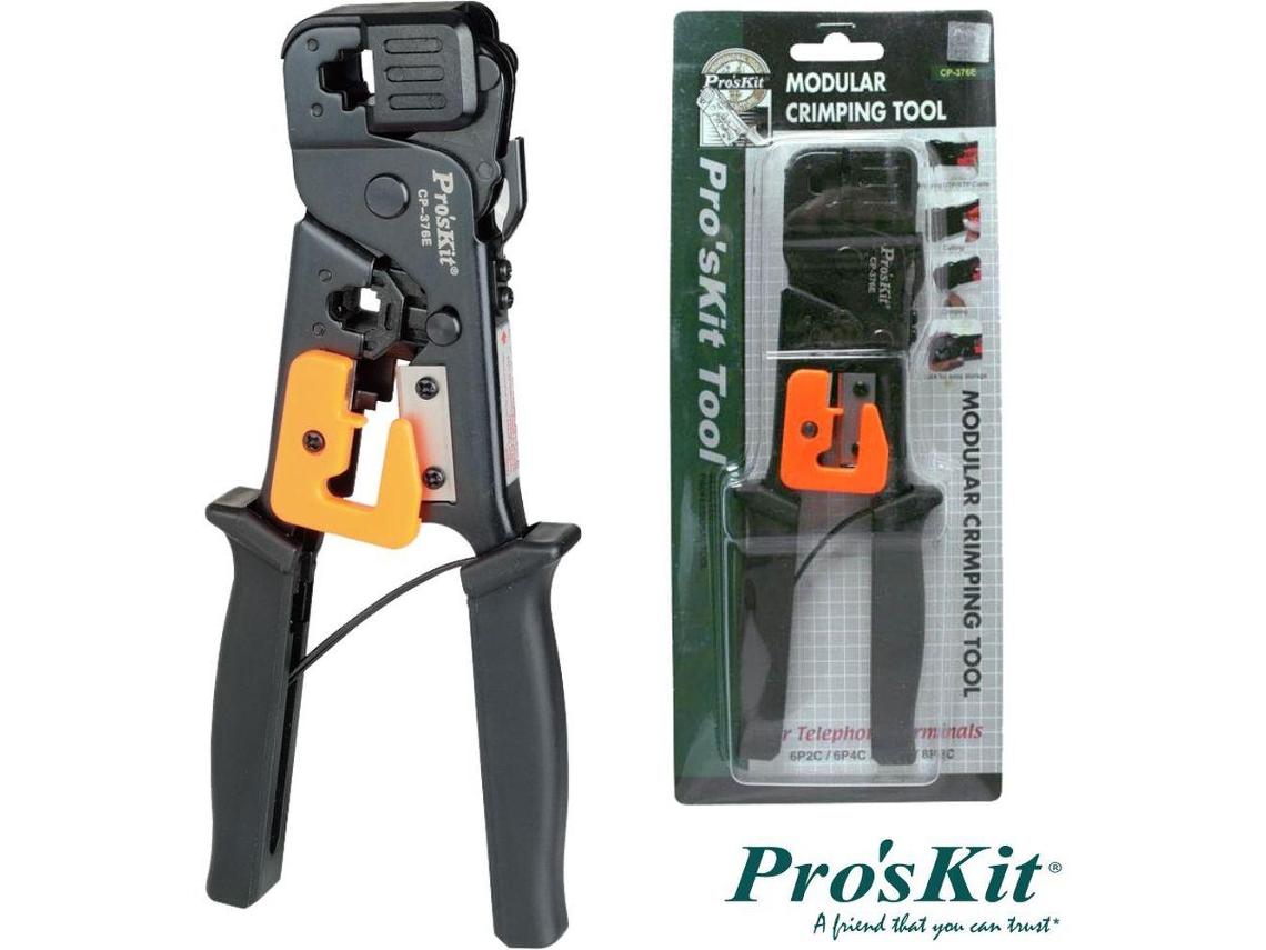 Alicate De Cravar Rj45/rj11 Proskit