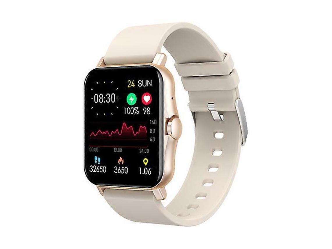 Relógio inteligente masculino, rastreador de fitness à prova d'água Bluetooth, controle de música, medição de temperatura corporal, bicicleta elétrica Ly