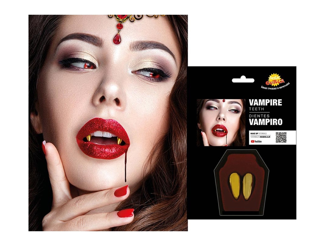 Presas de ouro de vampiro