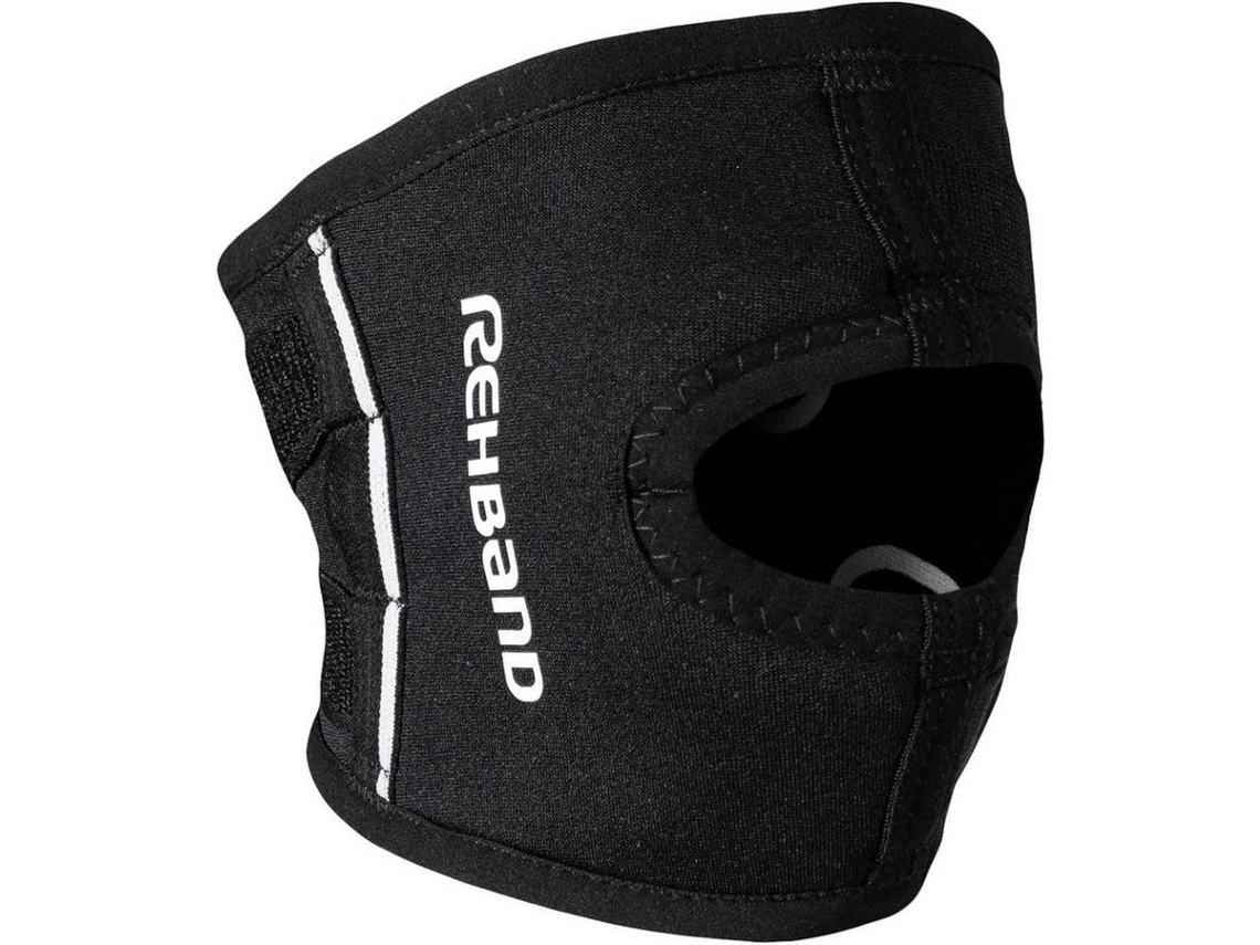 Joelheiras de Futebol REHBAND  Com Estabilizador Patela Ud 3 Mm (Preto - M)