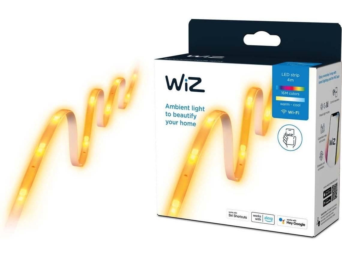 Kit WiZ Fita de Iluminação LED (4 m - RGB - Wifi)