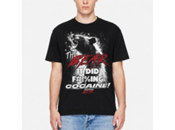 Rockinstone Cocaine Bear Fing Did Cocaine Black Adult T-shirt Size:m