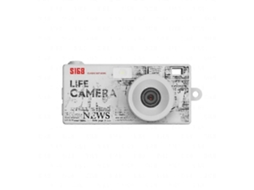 Câmera De Polegar Para Chaveiro, Mini Câmera De Ação Retrô 2k, Câmera Digital Ccd Com Flash E Gravação Em Loop.