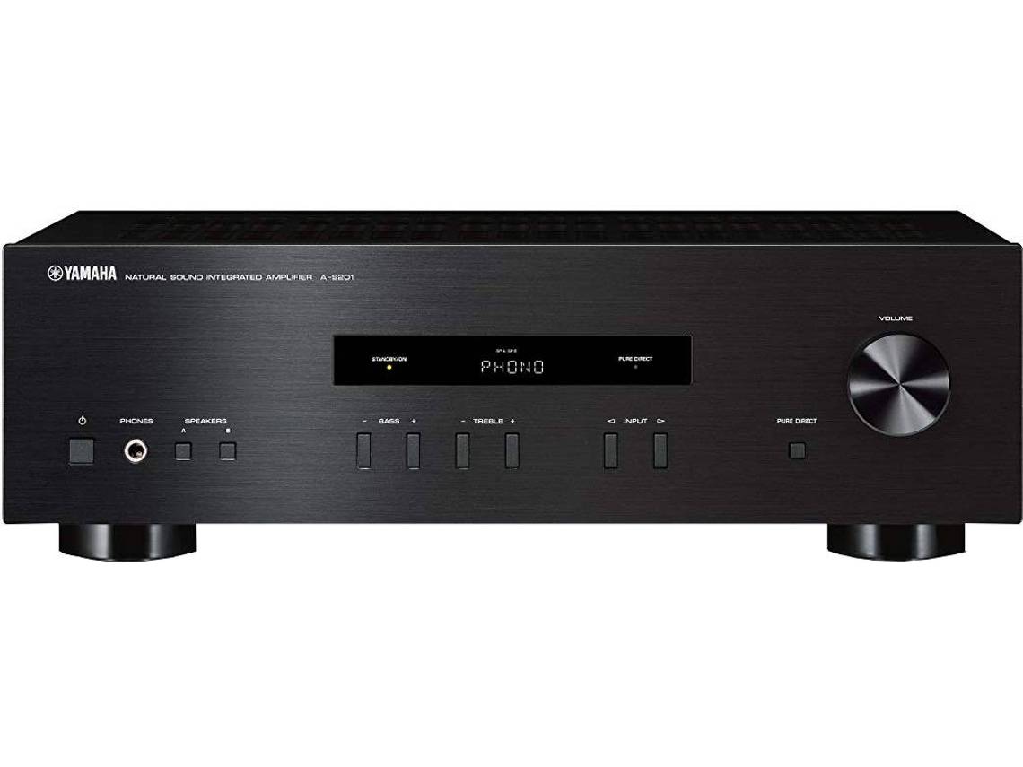 Amplificador Stereo YAMAHA A-S201 Preto