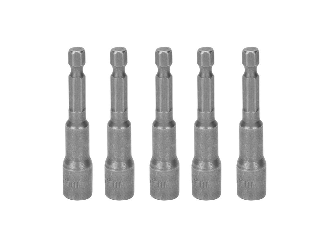KIT de 5 Bits de Chave Hexagonal Magnética YURU em Aço Cromo Vanádio