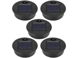 Pacote Com 5 Peças De Reposição Para Lâmpadas Solares , 7 Leds B Aquaforge (tamanho Superior 2,76 Polegadas, Tamanho Inferior 2,36 Polegadas)