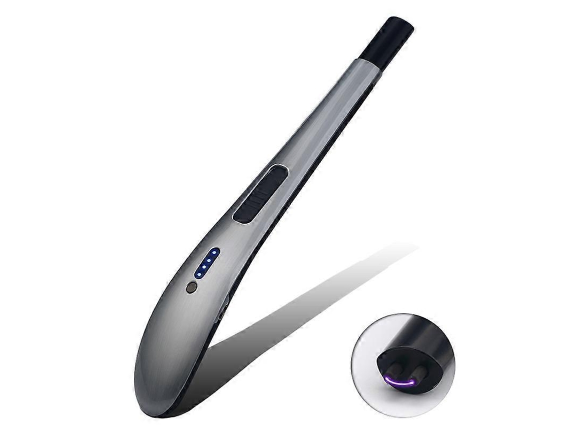 Omni encendedor Eléctrico de Arco Usb Recargável Sem Chama para Velas Cozinha Churrasco Camping Lar Plata