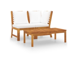 Garden Lounge Set, Garden Lounge Sets Vidaxl Marrom Madeira (n/a)