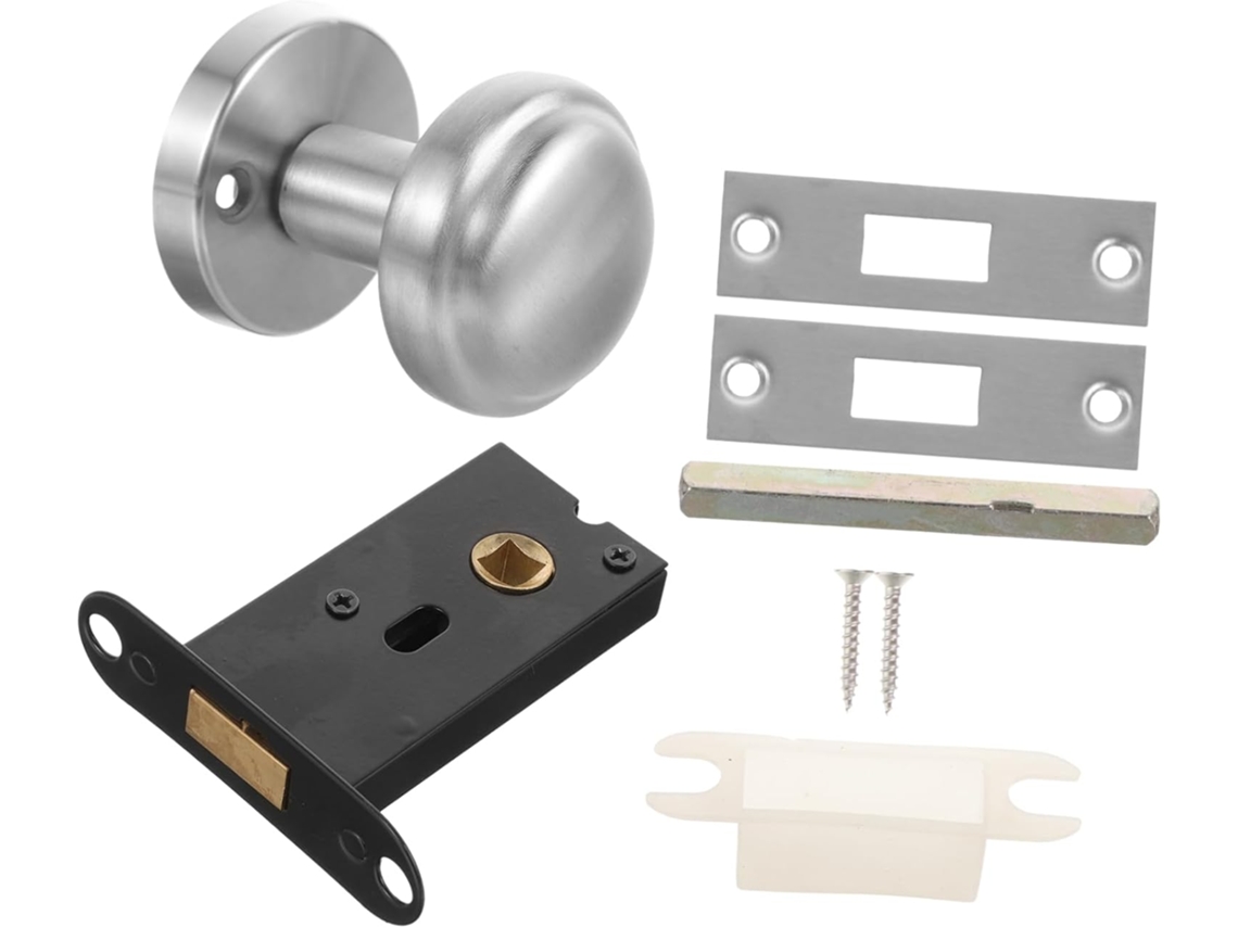 Maçaneta De Porta Outanaya Sem Chave, Em Aço Inoxidável, Resistente, Para Uso Em Quartos E Apartamentos, Com Puxador