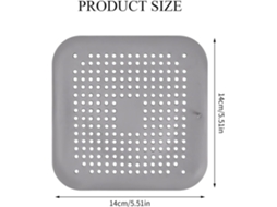 Filtro De Silicone Para Ralo, Conjunto De 2 Unidades Para Filtrar Cabelos No Chuveiro