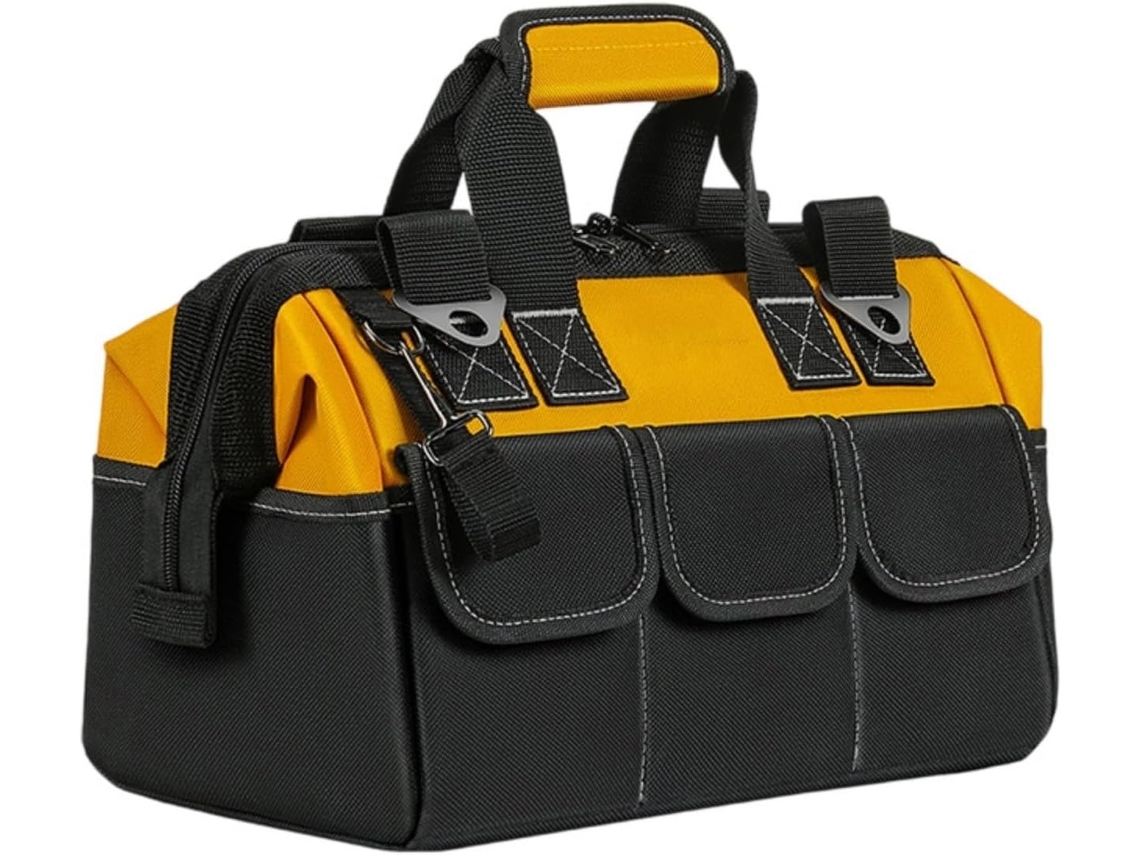 Bolsa para ferramentas em tecido Oxford com 14, 16, 18 ou 20 dobras, ideal para organização e transporte de ferramentas.