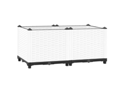 Vidaxl Canteiro Elevado 80x40x38 Cm Polipropileno