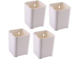 Doitool Conjunto De 4-porta Canetas Adesivos Cubículo, Organizador De Canetas Com Fixação Na Parede, Suporte