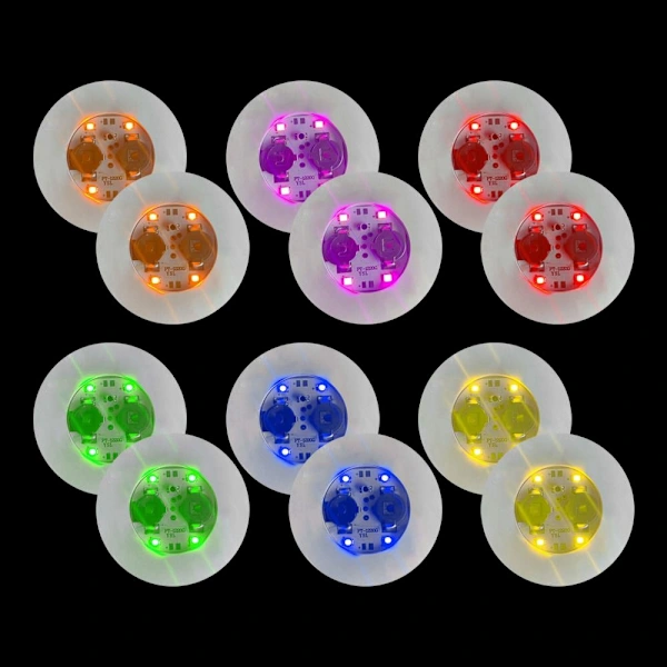 12 Porta garrafas com Leds Coloridos e Luminosos AQUAFORGE
