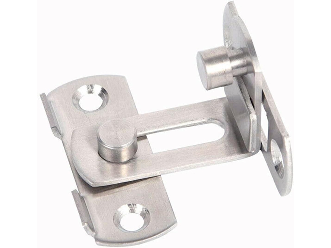 Fecho de Aço Inoxidável com 90 3 P 6 cm fácil instalação S/MARCA