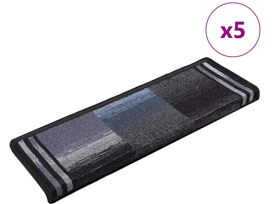 Stair Mat, Stair Mats Vidaxl Preto Poliamida (n/a)