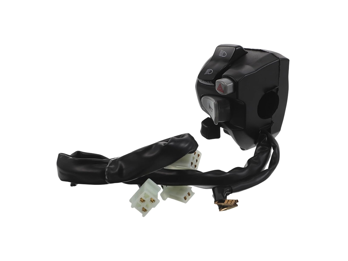 Conjunto De Comandos Para Guidão Esquerdo De Motocicleta, Compatível Com O Modelo Cbx600.