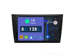 Auto Rádio Carro Bluetooth Autoradio 8GB RAM 128G ROM CarPlay Navegação GPS Ecrã Táctil RoverOne para Volkswagen VW Golf 6 2008-2016  