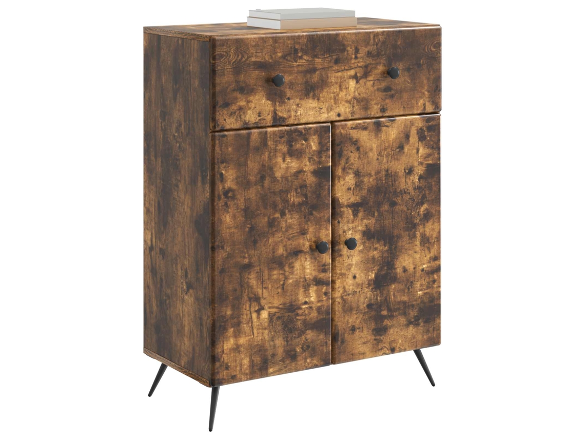 Buffet Carvalho Fumado 66 X 34,5 X 90 Cm Derivados de Madeira MAISON EXCLUSIVE