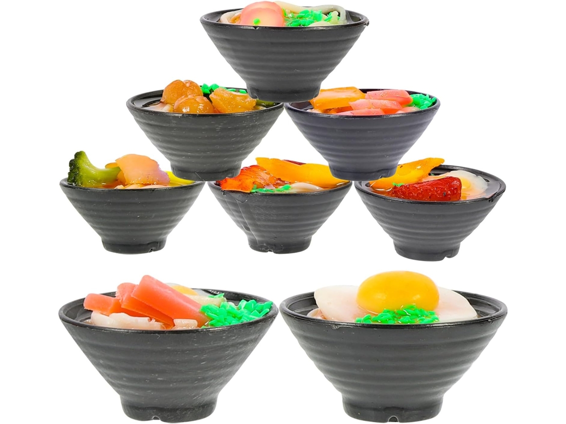Abaodam Conjunto De 8 Ímãs Geladeira Em Formato Macarrão, Ímãs Para Armário, Formato De Macarrão, Abs E Pvc, Forte