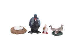Primerox modelo de Ciclo de Vida do Pato 4 Etapas Brinquedo Educativo para Crianças Abs Novo