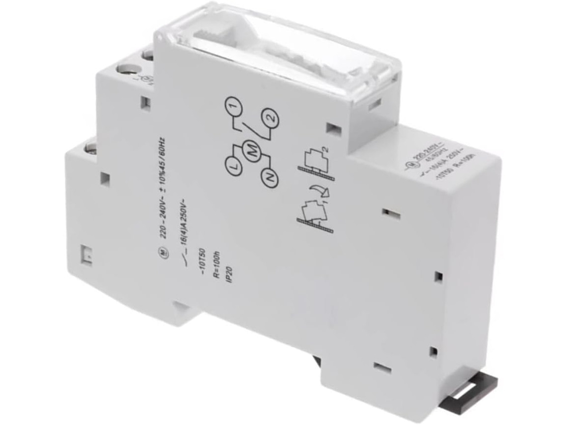 Temporizador Digital Programável Material Plástico 220v 16a