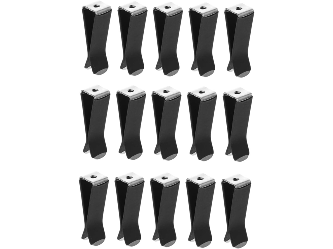 Conjunto De 30 Peças De Clipes De Suporte Para Difusor De Ar Automotivo