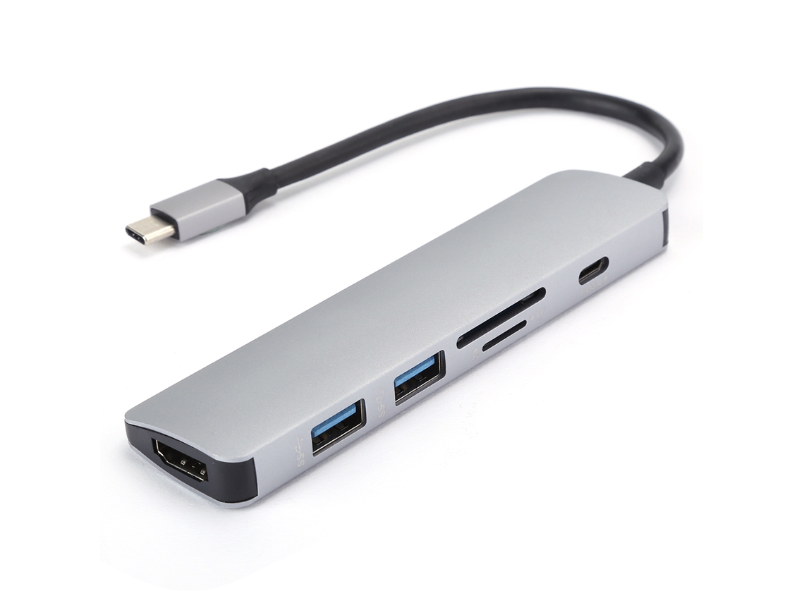 Docking Station LAXISCREED 6 em 1 Type c Hdmi Usb3.0