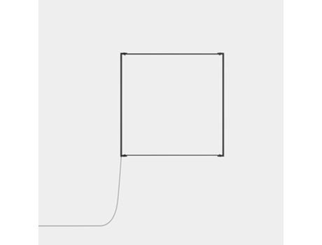 Aplique de Parede LEDS·C4 Tubs Modular (Preto - LED)