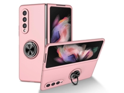 Capa Para Celular Com Suporte De Anel Armor Para Samsung Galaxy Z Fold4