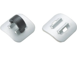 Ligas JAGWIRE WORKSHOP Alloy Stick-On Cable GuiDe-Silver 50Pcs (Cinzento - TU)