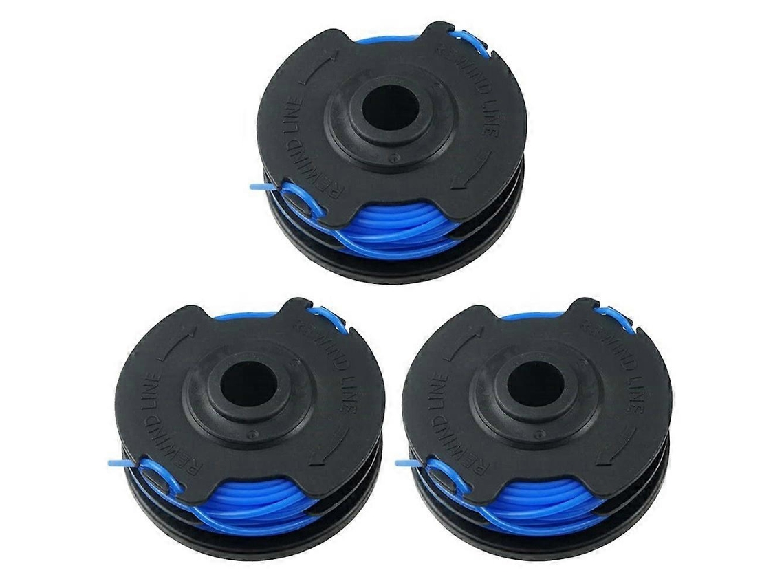 L8G 3 peças para carretéis de fio de reposição para cortador de grama HOMELITE F1V, AC41RL3