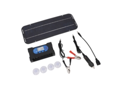 Controlador Solar Monocristalino de 6w 12v para Carregamento Externo com Várias Portas Tipo C, Carregamento de Emergência e 100a BRILVIBERA